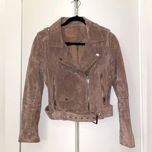 Blank NYC Suede Moto Jacket